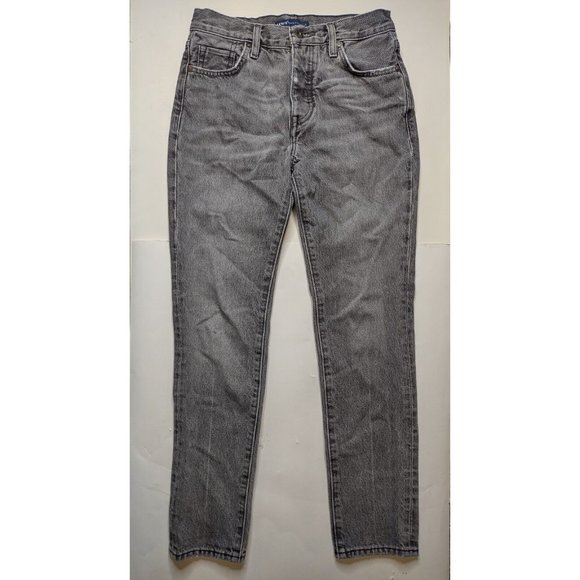 Levi's Made & Crafted Twig High Slim Black Jeans Charcoal Wash Women's 26 x 27 - Picture 1 of 9